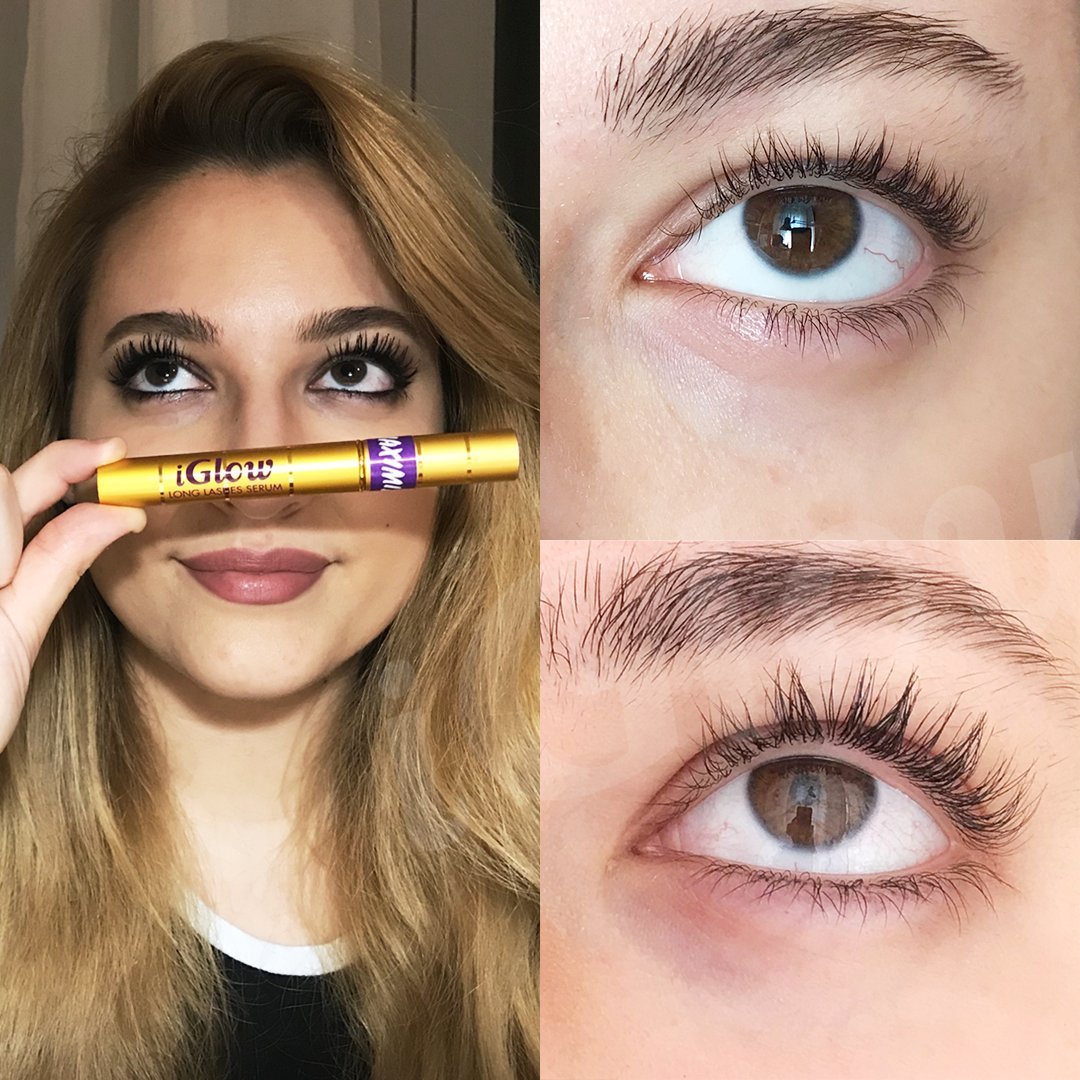iGlow 2x Lash Maximizer – Lash Serum, 3 ml - iGlow Cosmetics