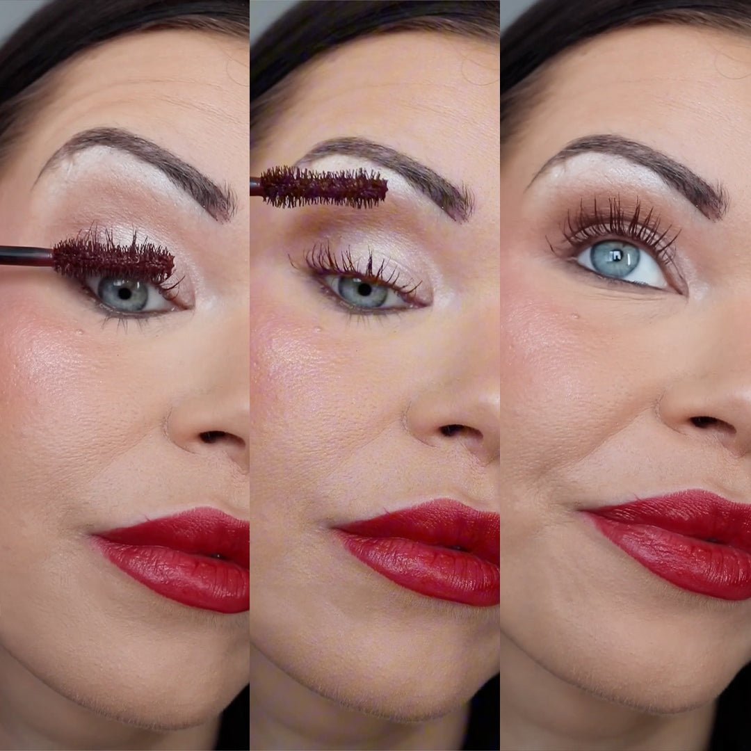 iGlow Lash Serum & High Volume Mascara Kit - Burgundy - iGlow Cosmetics