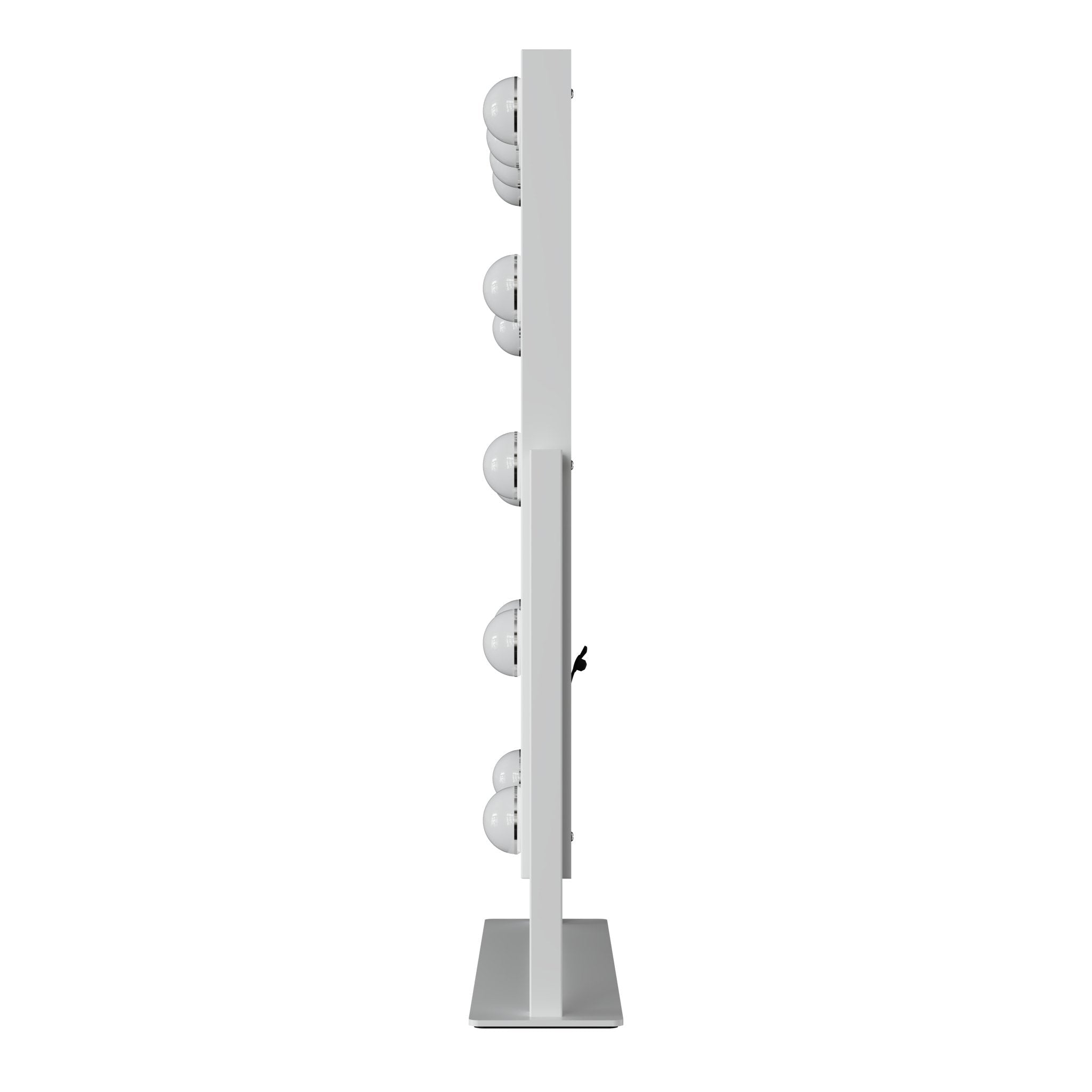 iGlow Makeup Mirror – White - iGlow Cosmetics