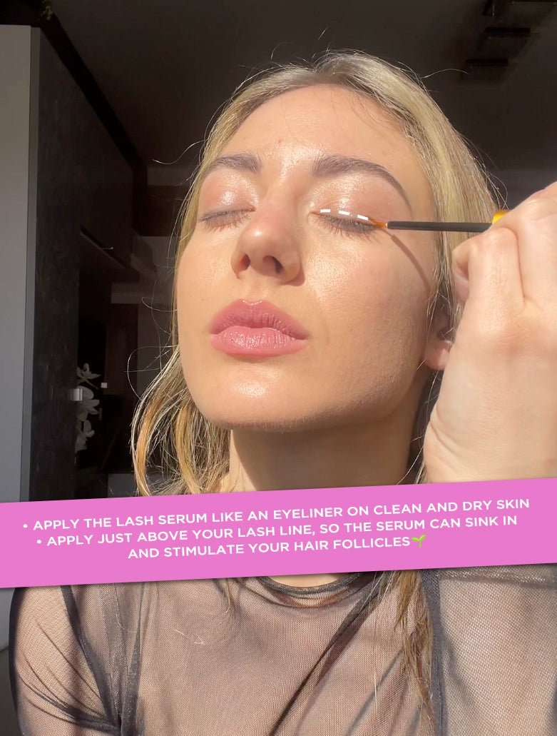 4x iGlow Lash Maximizer – Lash Serum, 3 ml - iGlow Cosmetics