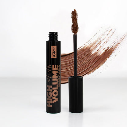 iGlow High Volume Mascara - Brown - iGlow Cosmetics