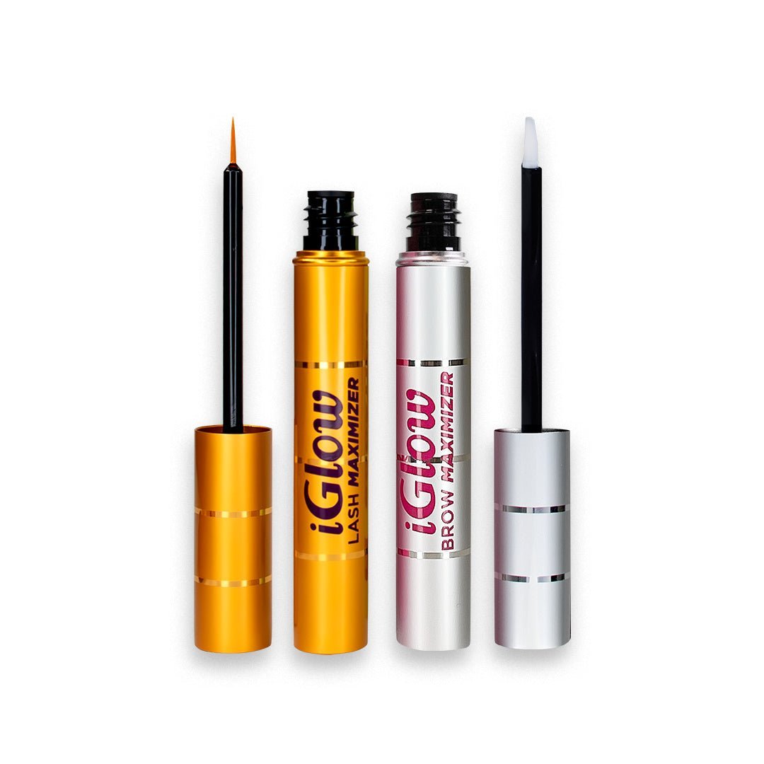 iGlow Lash Maximizer, 3 ml + Brow Maximizer, 4 ml - iGlow Cosmetics
