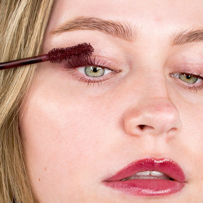 iGlow Lash Serum &amp; High Volume Mascara Kit - Burgundy - iGlow Cosmetics