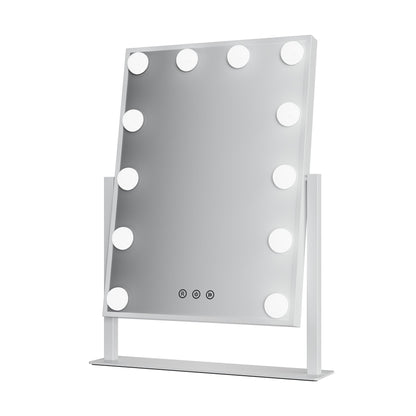 iGlow Makeup Mirror – White - iGlow Cosmetics